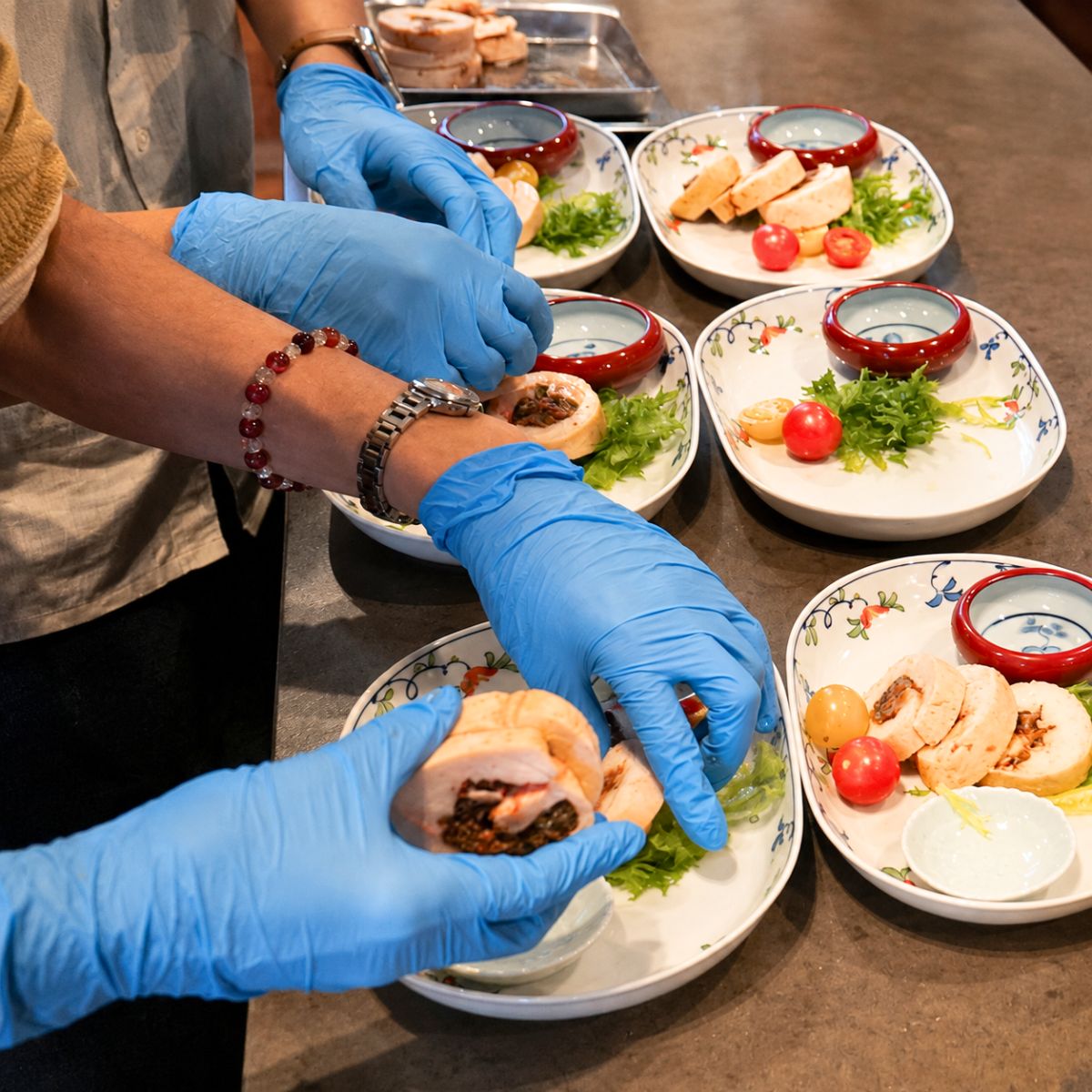 Finishing dishes made with fermented seasonings