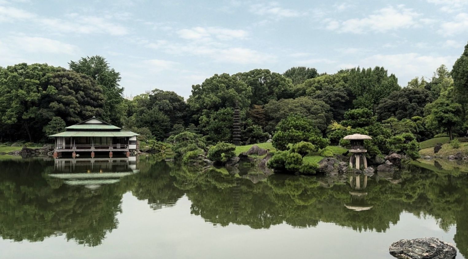 Kiyosumi Gardens, a Japanese stroll garden in the neighborhood